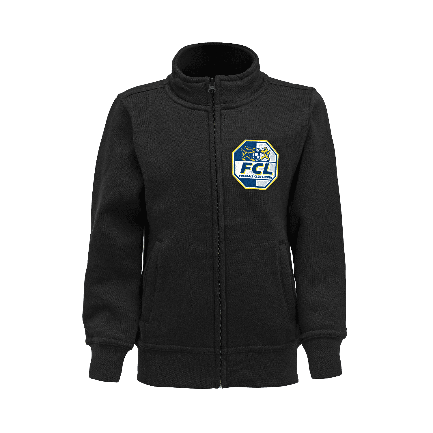 FCL Basic Cardigan Schwarz Kinder