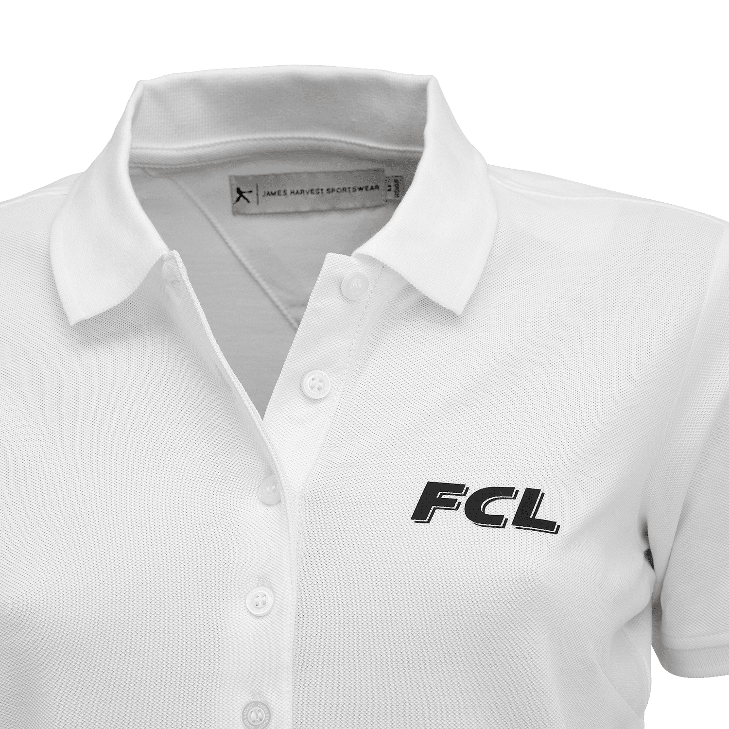 FCL Polo Shirt Weiss Frauen