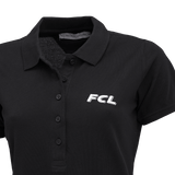 FCL Polo Shirt Schwarz Frauen