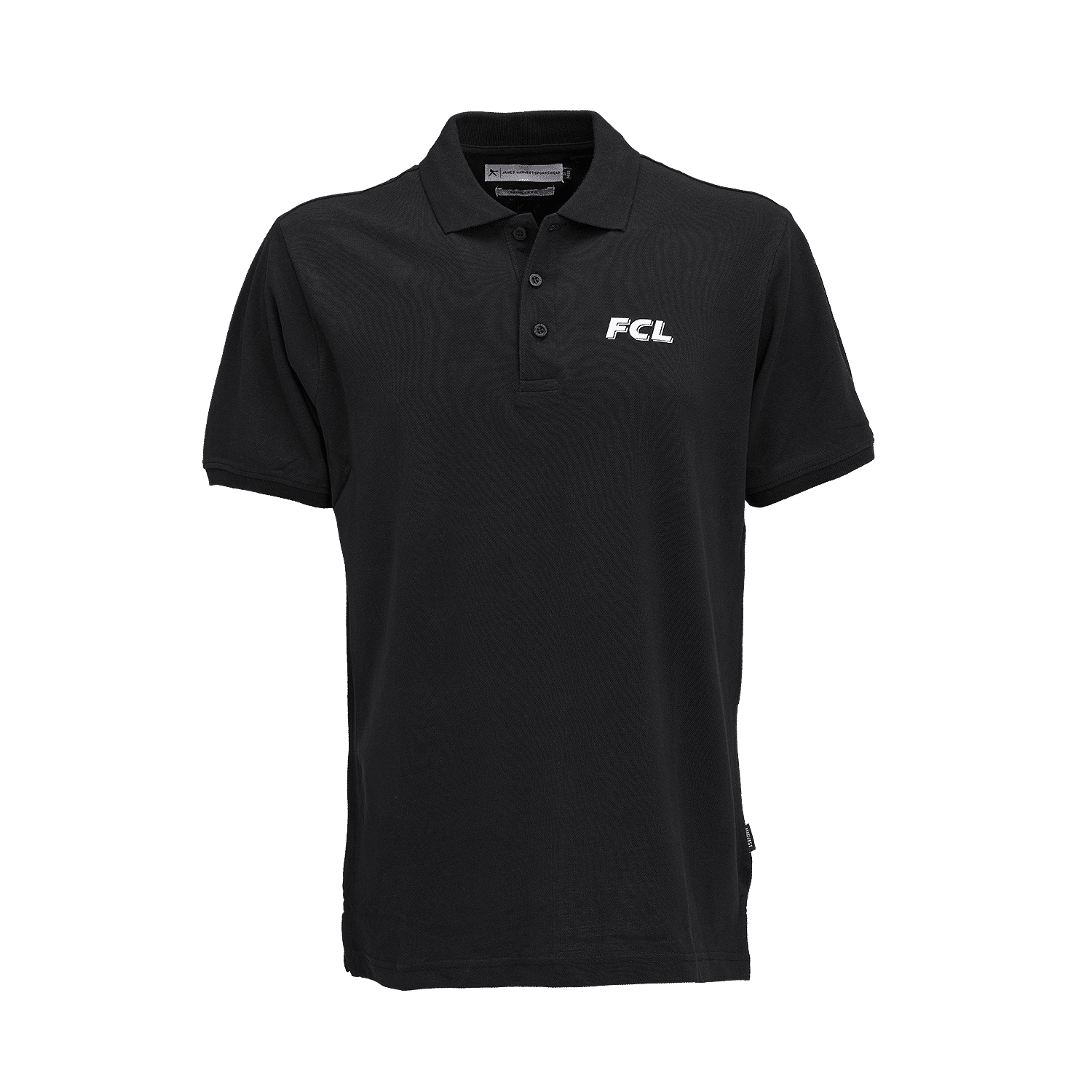 FCL Polo Shirt Schwarz Herren