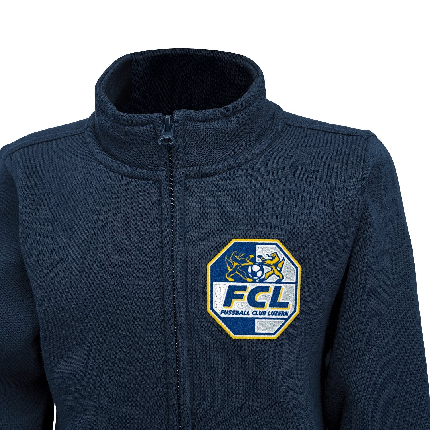 FCL Basic Cardigan Dunkelblau Kinder - FCL Fanshop