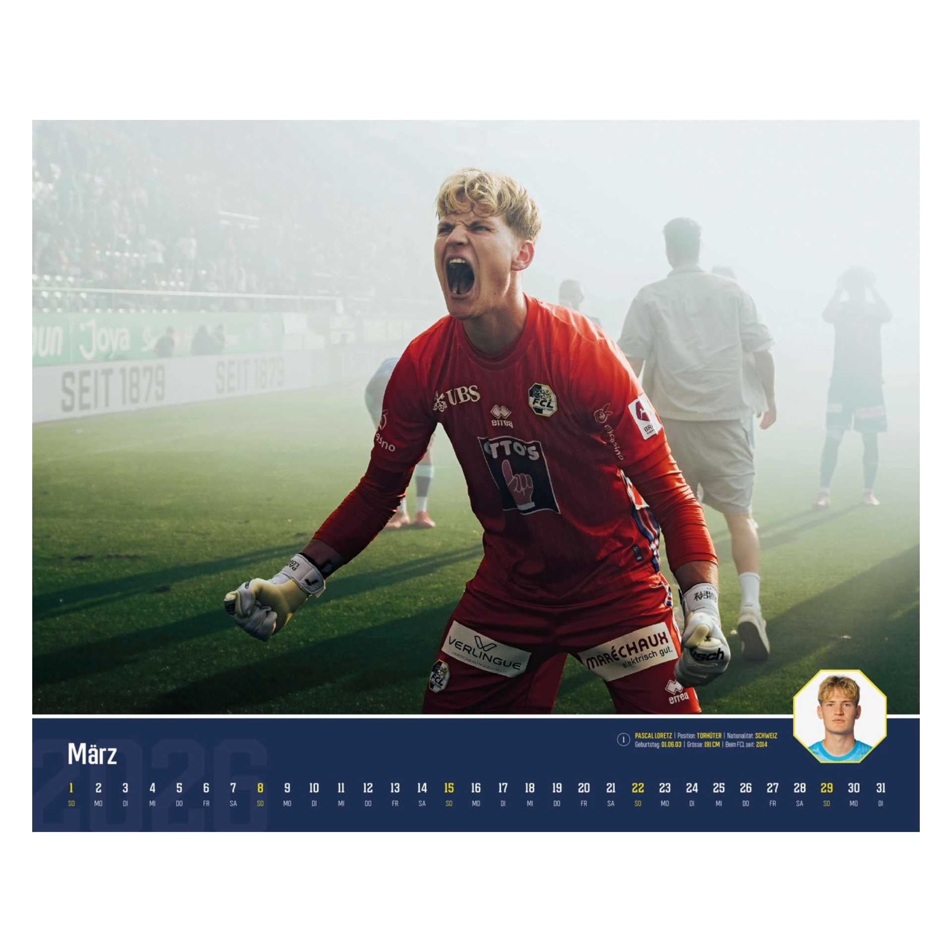 FCL Kalender 2026 - FCL Fanshop