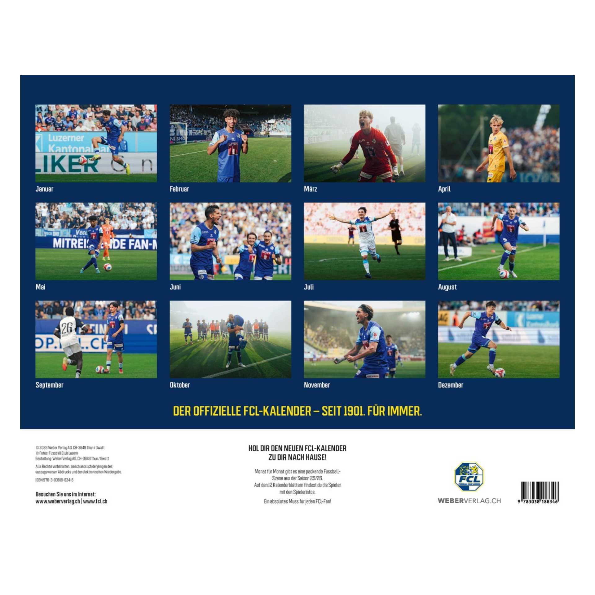 FCL Kalender 2026 - FCL Fanshop