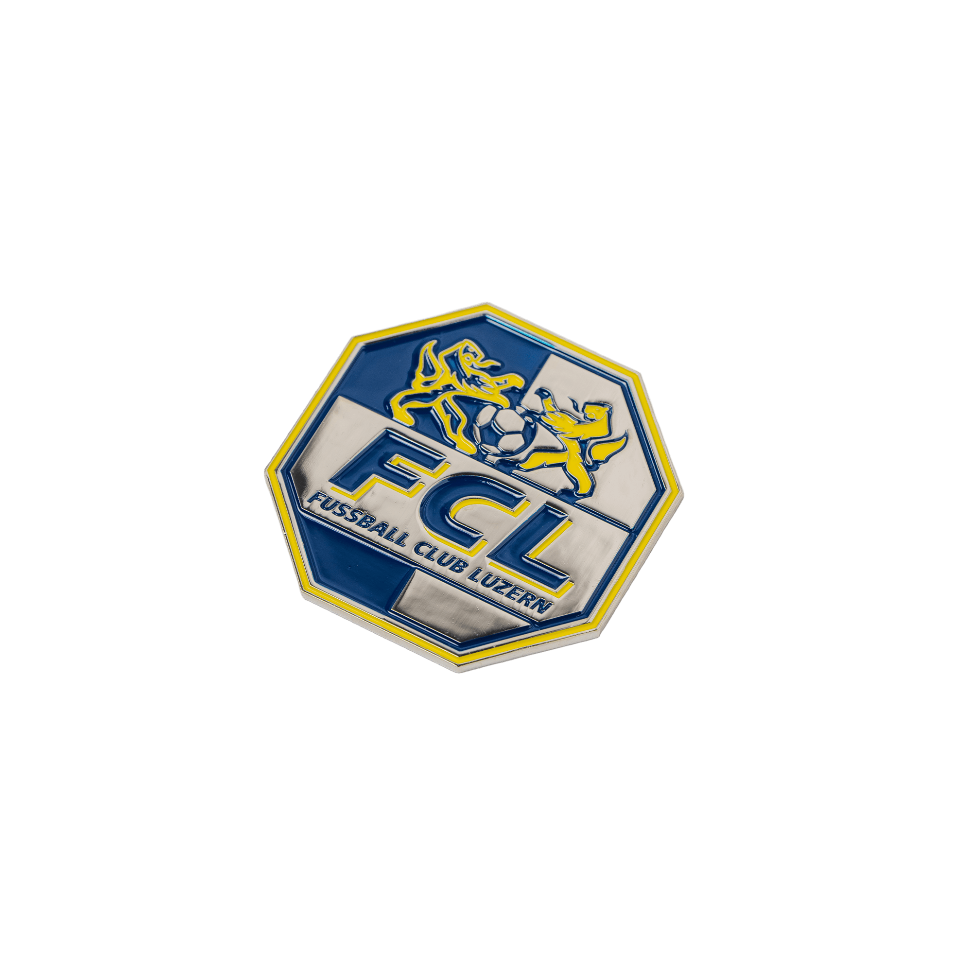 FCL Metallbadge selbstklebend - FCL Fanshop