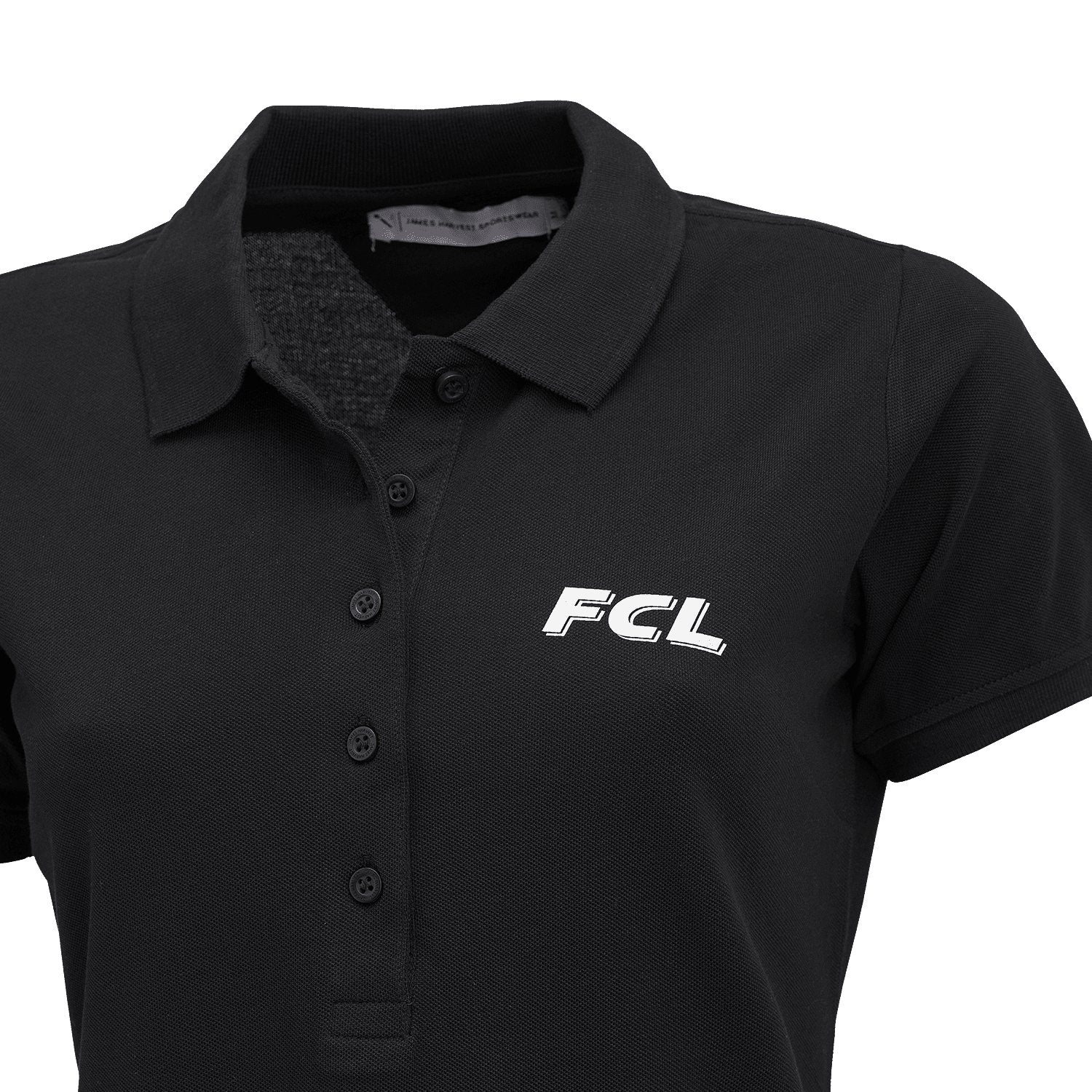 FCL Polo Shirt Schwarz Frauen - FCL Fanshop