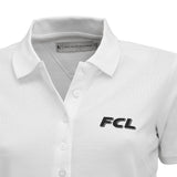 FCL Polo Shirt Weiss Frauen - FCL Fanshop