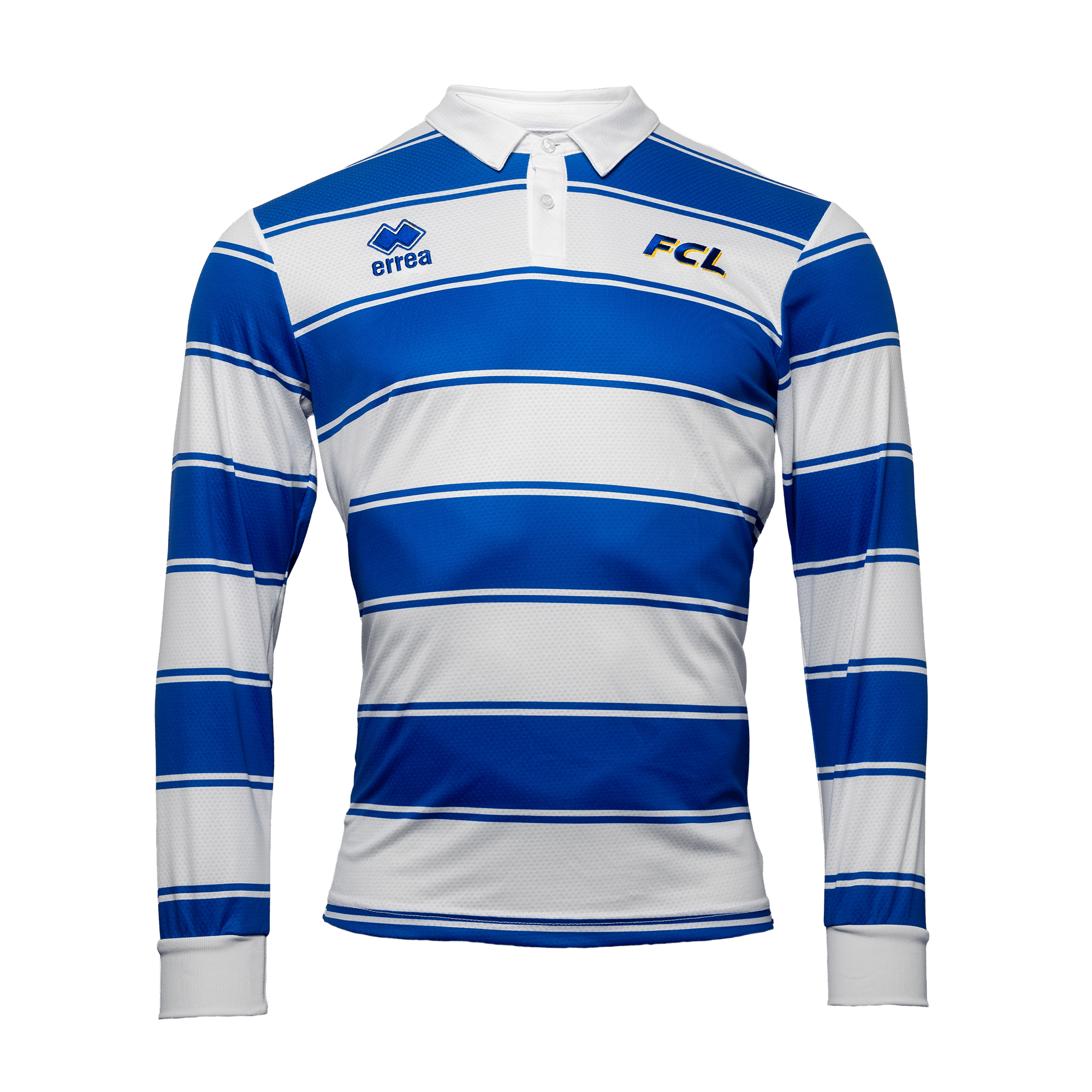 FCL Polo Stripe Blau - Weiss - FCL Fanshop