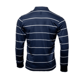 FCL Polo Stripe Navy - FCL Fanshop