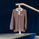 FCL Strickpolo Löwen Braun - FCL Fanshop