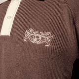 FCL Strickpolo Löwen Braun - FCL Fanshop