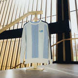 FCL Strickpullover Löwen Blau - Weiss - FCL Fanshop