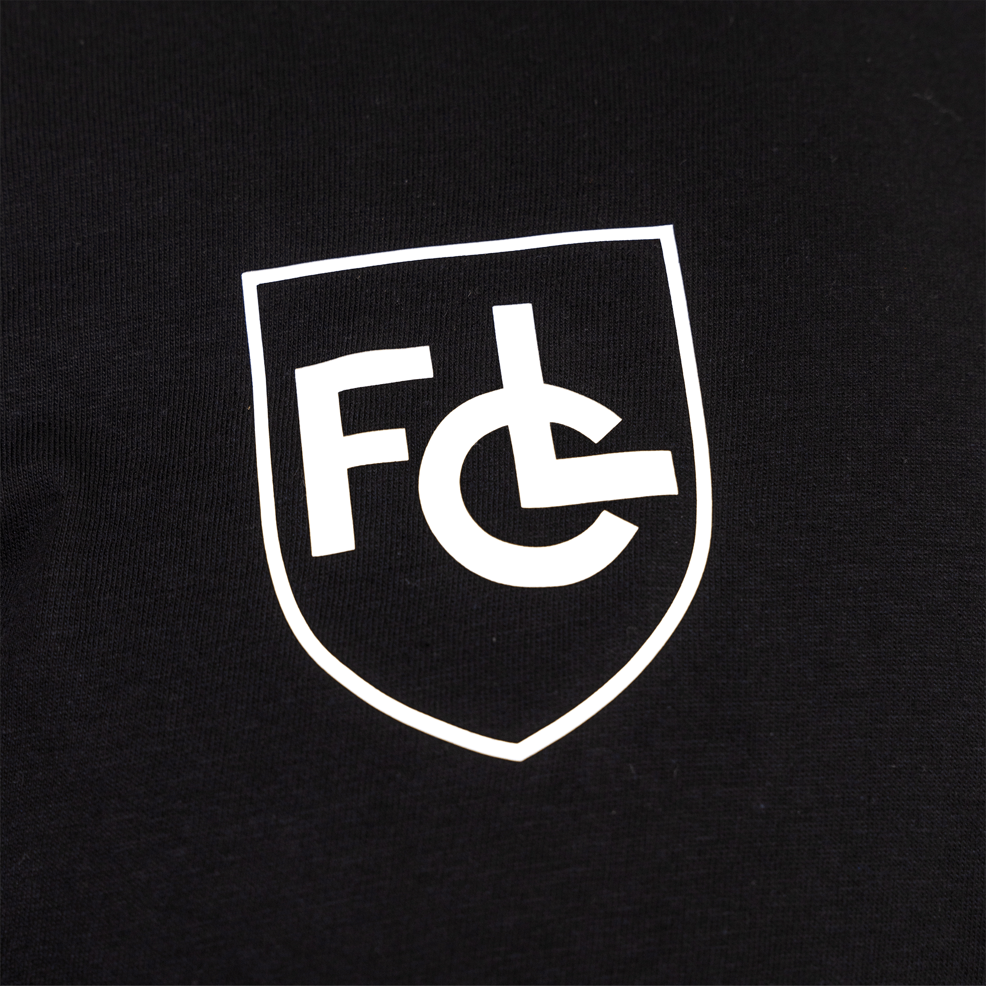 FCL T-Shirt Retro Logo Schwarz - FCL Fanshop