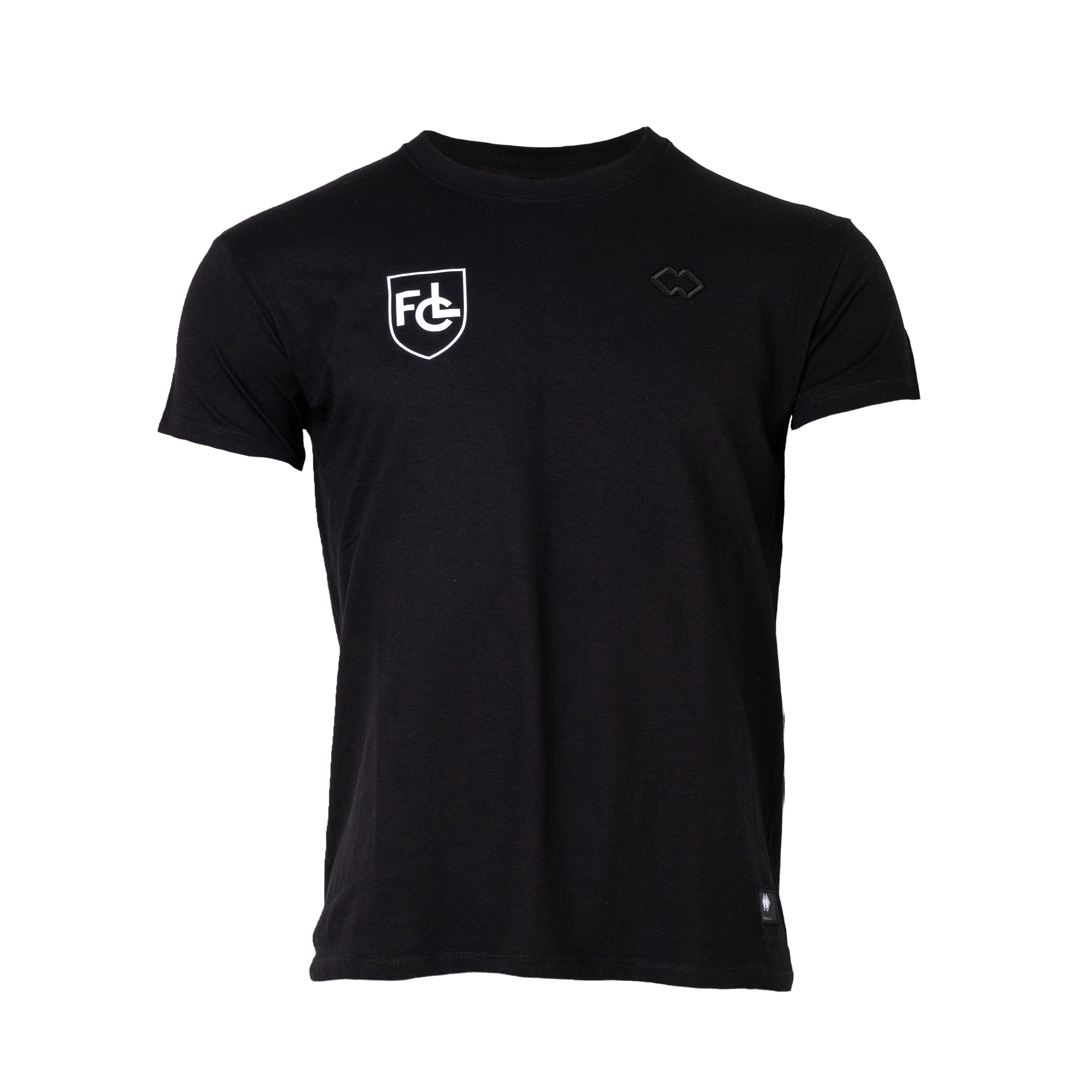 FCL T-Shirt Retro Logo Schwarz - FCL Fanshop