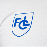 FCL T-Shirt Retro Logo Weiss 2 - FCL Fanshop