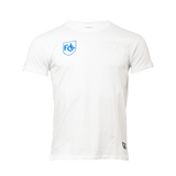 FCL T-Shirt Retro Logo Weiss 2 - FCL Fanshop