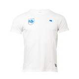 FCL T-Shirt Retro Logo Weiss - FCL Fanshop