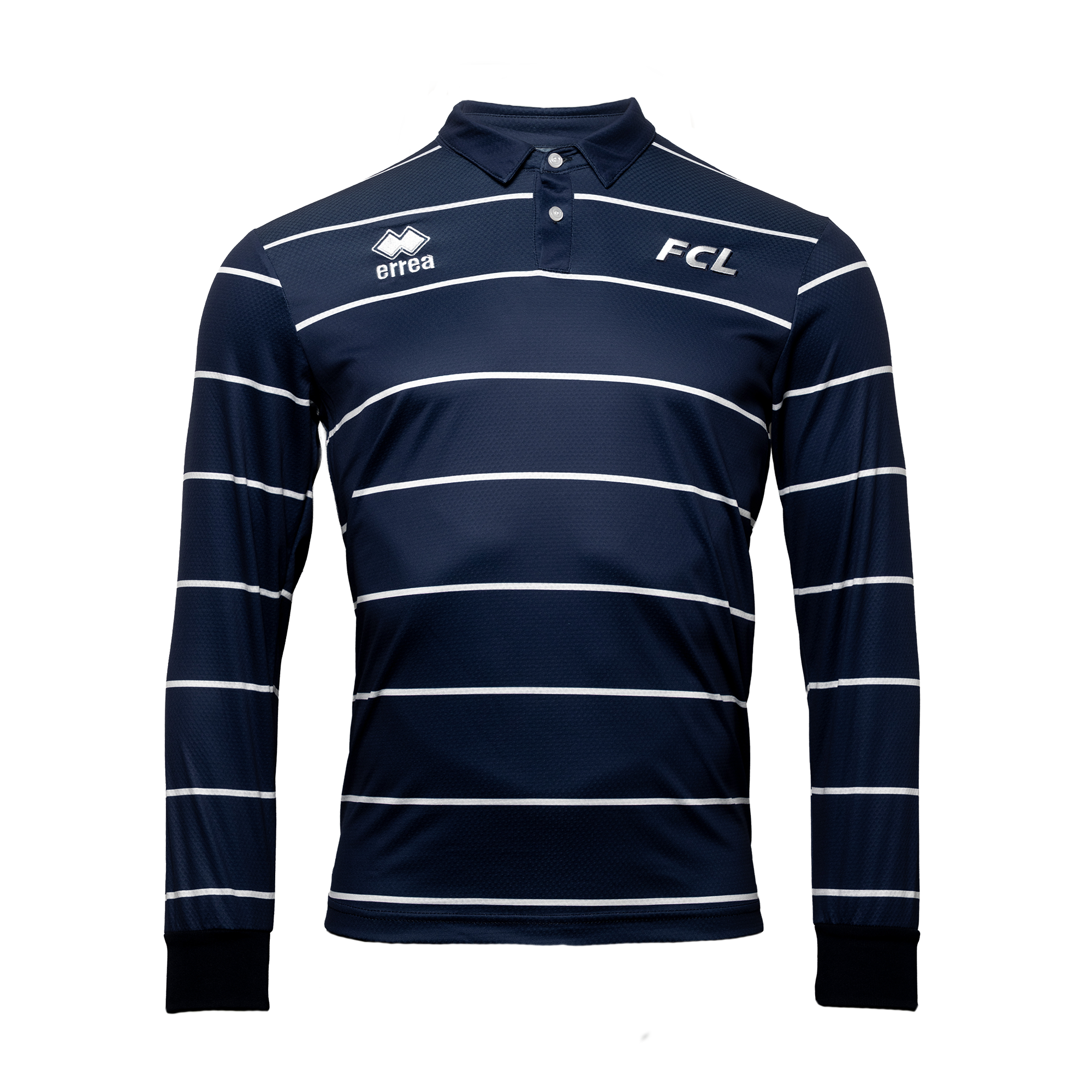 FCL Polo Stripe Navy
